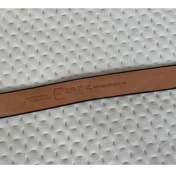 Kezia Barcelona Croc Leather Belt - Picture 3 of 5